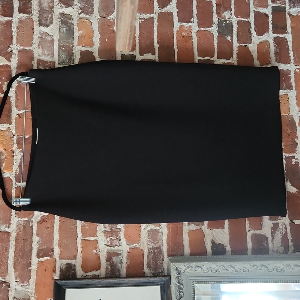 Nordstrom Classic Black Midi Skirt